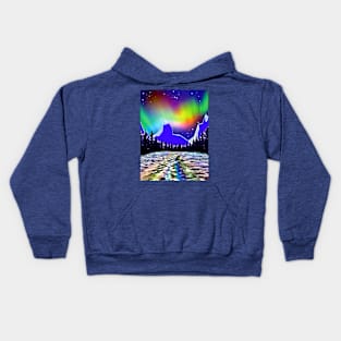 Northern Lights Aurora Kids Hoodie